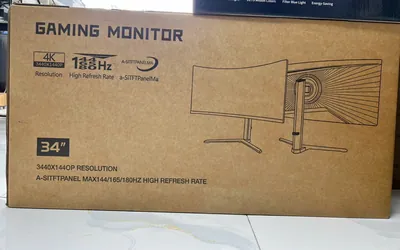 Màn Hình Yunsi Y340QB - 34 Inch Va - 4K - 180HZ Đen