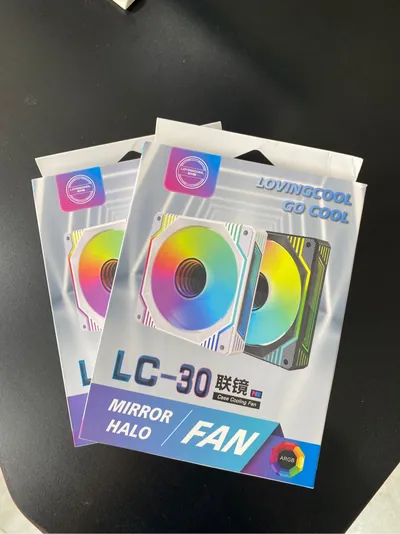 Fan LED ARGB Mirror Halo Lc-30