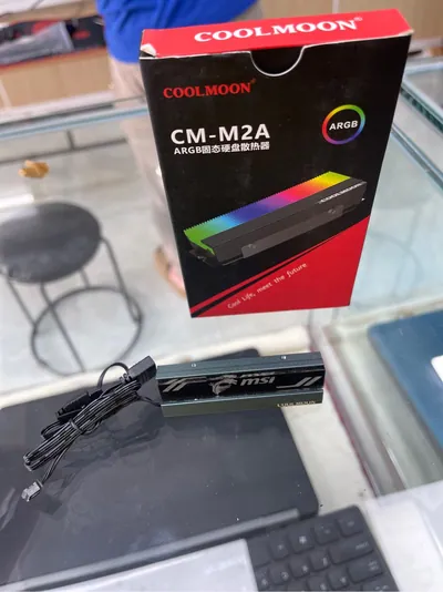 Tản Nhiệt SSD M.2 LED RGB Coolmoon Logo MSI