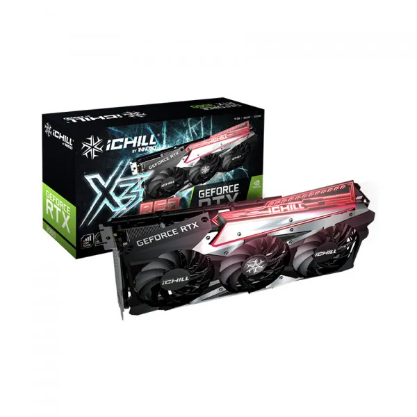 CARD MÀN HÌNH INNO3D RTX 3060 ICHILL X3 RED