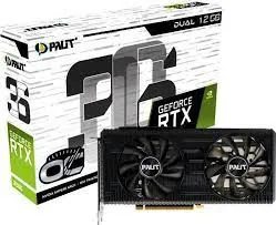 VGA Palit GeForce RTX 3060 LHR Dual 12GB GDDR6 (NE63060019K9-190AD, QSD)