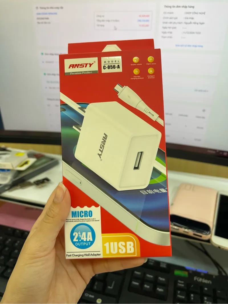 Bộ Sạc Micro Ansty - C056A