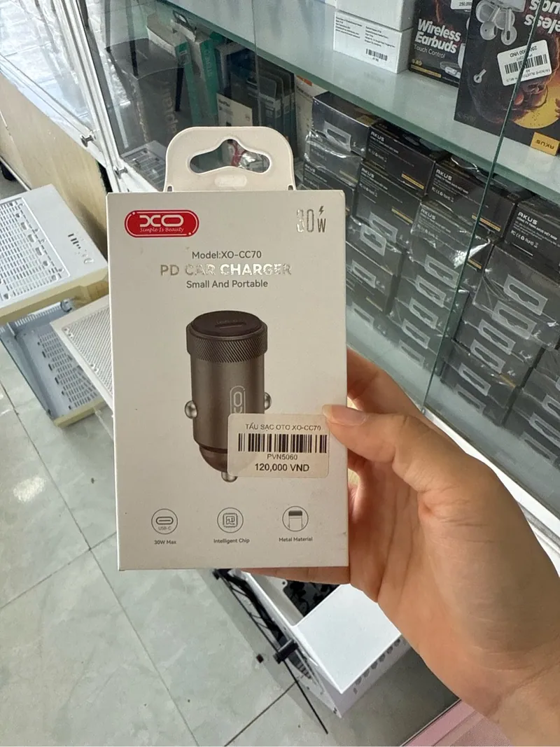 Tẩu Sạc Oto XO-CC70