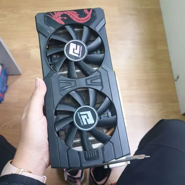 Card Màn Hình - VGA Powercolor RX 570/580 8G Rồng Đỏ