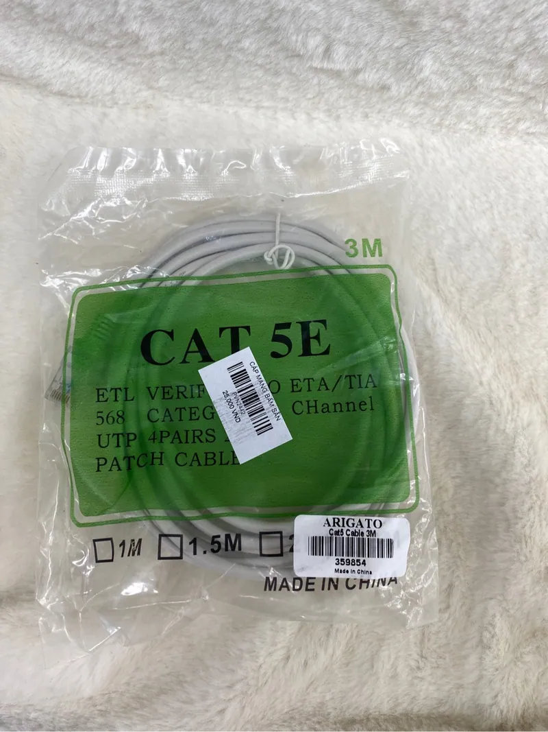 Cáp Mạng Bấm Sẵn 3M
