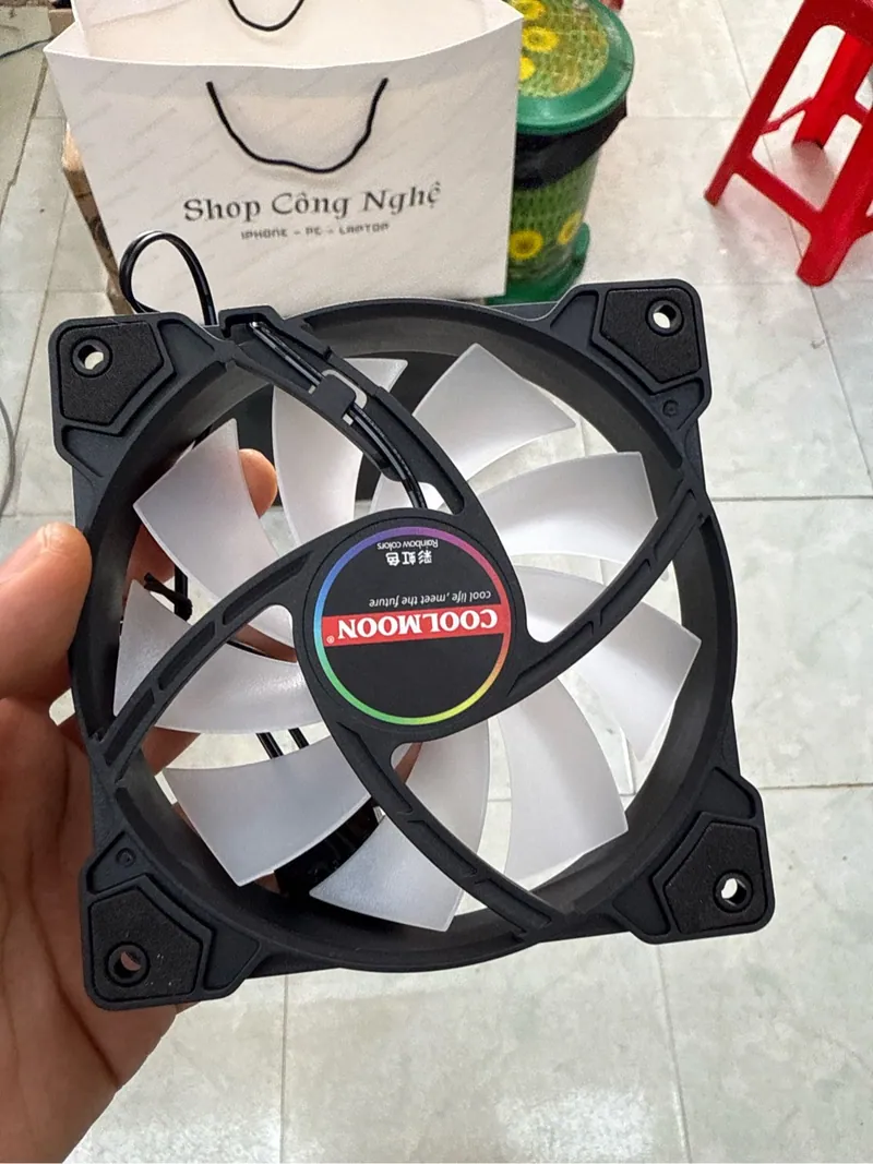 Fan LED Coolmoon RGB Lẻ