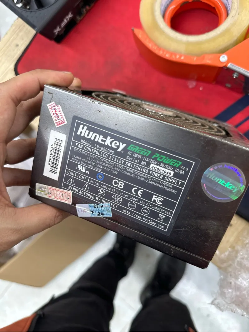 Nguồn Huntkey Lw-6500HG - 500W