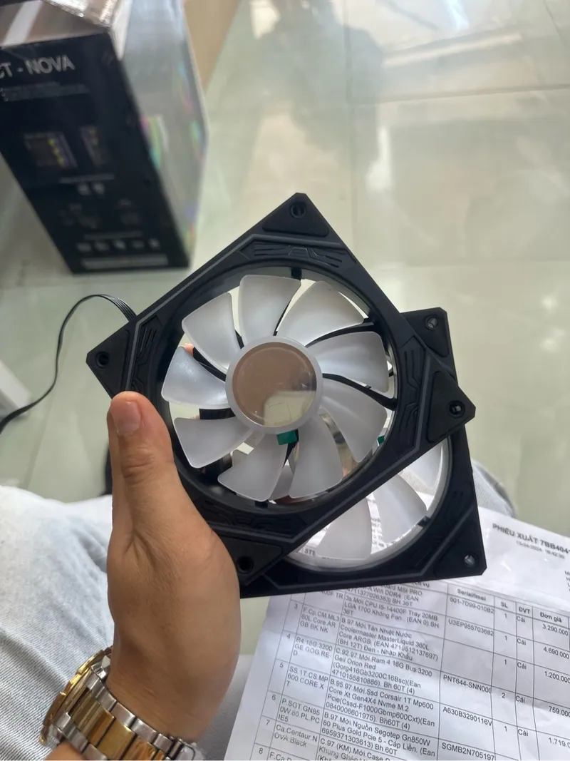 Quạt Tản Nhiệt Redmoon F3 - LED RGB Vô Cực