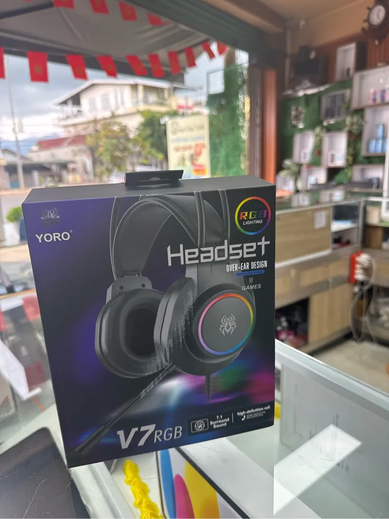 Tai Nghe Yoro V7 Headset LED RGB