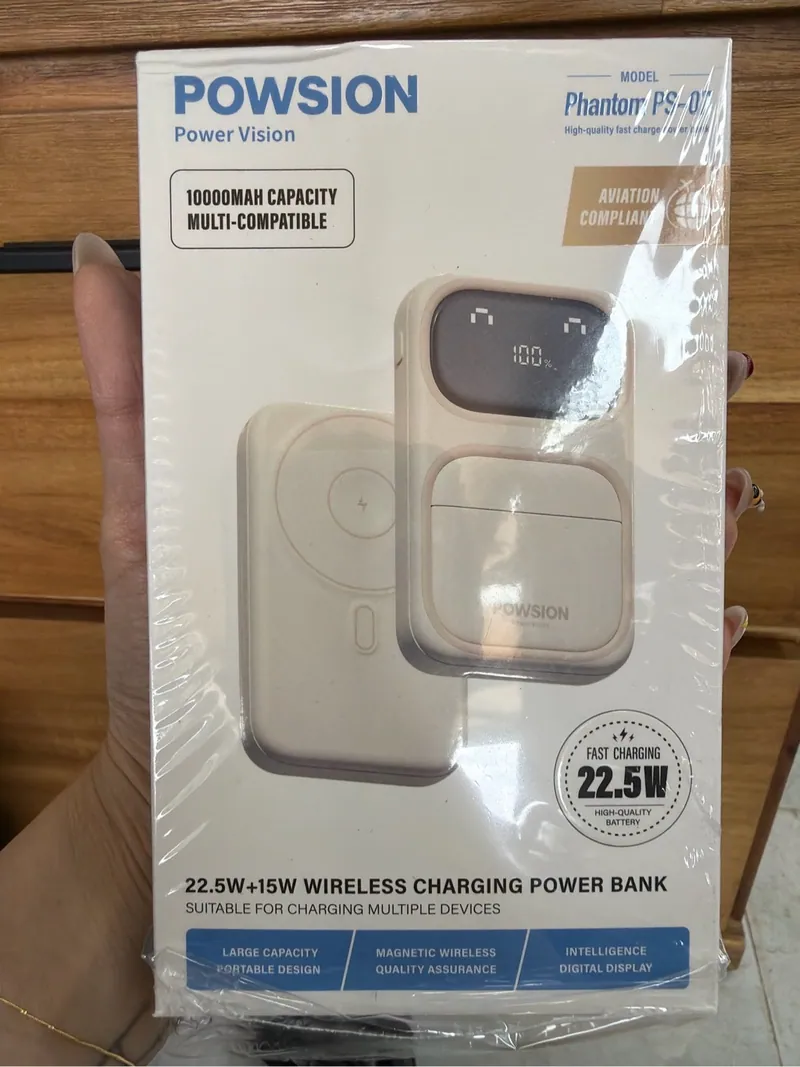 Pin Sạc Dự Phòng Powsion -PS07 10.000MAH